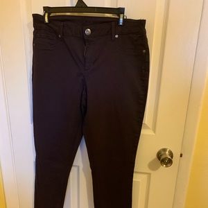 Maurice’s Plum Jeggings Size L-S